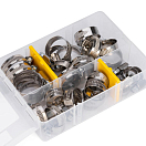 V4A Ассортиментная коробка / хомуты / 8-32 мм / 30 шт.