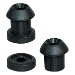 Ceredi giovanni 6565381 Нейлоновая грибовидная пробка Black 14 mm