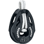 Harken 2148 Carbo T2 Loop 40 Mm Шкив Черный  Black