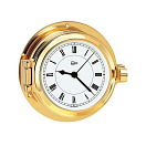 Купить Часы-иллюминатор кварцевые Barigo Poseidon 1327MS 120x35мм Ø85мм из полированной латуни 7ft.ru в интернет магазине Семь Футов