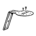 Aquasignal V63134002 4020204/5/6/7 Опора прожектора из нержавеющей стали Серебристый Silver