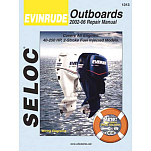 Seloc marine 230-1313 Johnson Evinrude Outboards Белая  Fuel Injected 2002-2006