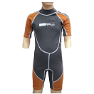Купить Короткий детский гидрокостюм Lalizas Pro Race Thermal Shorty 70517 мокрый серый 1 мм размер JM из неопрена 7ft.ru в интернет магазине Семь Футов