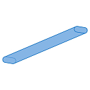 Купить Garbolino GOMAJ1120O80-160 Oval Protection Tube Голубой  Blue 50 x 80 mm  7ft.ru в интернет магазине Семь Футов