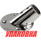 Основание стойки леера (25,4 мм), 45 град, круглое, Marine Rocket (упаковка из 10 шт.) S.M0808-25_MR_pkg_10