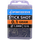Купить Cresta 4722-204 Stick Shots Вести 1.5 mm Черный  Black 0.06 g  7ft.ru в интернет магазине Семь Футов