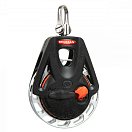 RONSTAN 65556100 Блок с храповым механизмом Orbit, 1 шкив со скобой 10 мм / шарикоподшипник