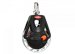 RONSTAN 65556100 Блок с храповым механизмом Orbit, 1 шкив со скобой 10 мм / шарикоподшипник