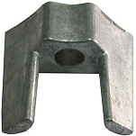 Martyr anodes CM85007A Yamaha 25-90HP Алюминиевый анод Серебристый