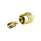 Купить Антенный разъем PL-259 Glomex RA132SOLDERLES без пайки позолоченный для кабеля RG58C/U 7ft.ru в интернет магазине Семь Футов