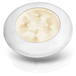 Hella marine 4025116 Plas 12V Теплый белый свет учтивости Бесцветный White