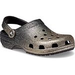 Crocs 207931-07-m4/w6 Деревянные башмаки Classic Ombre Glitter Black / Gold 35x25x15 EU 36