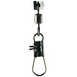 ZunZun 081110 Interlock Volantín Вертлюги Серебристый Black S 