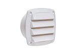 Вентиляционная решетка с адаптером/белый