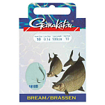 Gamakatsu 140148-01400-00014-00 Booklet Br.Feeder 1810B Палатка Крюк 0.140 Mm 100 см Коричневый Bronze 14 
