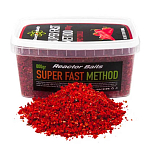 Reactor baits 7560S007 Super Fast Method 800g Острая прикормка с перцем чили Red