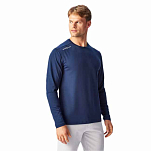 Henri lloyd A241155003-602-S Футболка с длинным рукавом Dri-Fast Голубой Navy Blue S