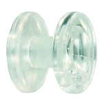 Jr products 342-81735 крючок Day Night Shade 2 Единицы Серебристый Clear