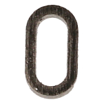 Sea monsters SM1150220 Micro Round Кольца Черный  Silver 2.0 mm 