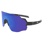 HILX Savage (L) / Matt Black Grey / Blue Lens