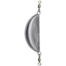 Купить Kinetic F644-259-226 Keel Sinker Вести Серебристый  Zinc 250 g  7ft.ru в интернет магазине Семь Футов