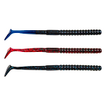Berkley 1483700 Powerbait Floating Steelhead Worm 180 Mm Многоцветный Black Blue Fleck