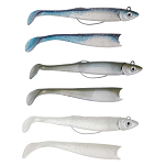 DTD 50435B Panic Shad Мягкая приманка 120 mm 16g Серебристый Blue