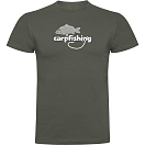 Купить Kruskis CA65500338K038 Футболка с коротким рукавом Carpfishing Зеленый Dark Army Green L 7ft.ru в интернет магазине Семь Футов