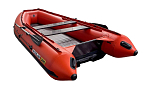 Надувная лодка ПВХ, SOLAR-380 Jet tunnel, красный SLR380jet_red