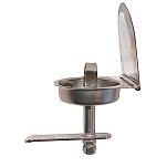 Olcese ricci 5050120 Ручка защелки люка из нержавеющей стали Серебристый Silver 102 x 108 mm 
