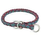 Купить Trixie 143831 ошейник для собак Cavo Красный Sangria / Petrol Blue M 7ft.ru в интернет магазине Семь Футов