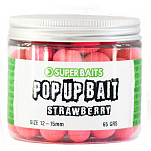 Superbaits 96012 СБ Клубника Pop Ups Бесцветный 12-15 mm 