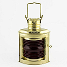 Купить Декоративная лампа навигационного фонаря Nauticalia 4068 210мм красная из полированной латуни 7ft.ru в интернет магазине Семь Футов
