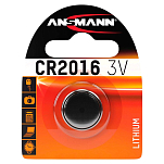 Ansmann 5020082 CR 2016 Аккумуляторы Серебристый Silver