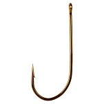 Mustad 79515np-br-3/0-u07 Однобородный крючок с бородкой Viking 79515NP Bronze 15x10x5