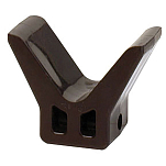 Tiedown engineering 241-86421 V Bow Stop Черный  4´´ 