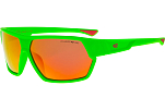 Спортивные очки GOG G1 / Matt Neon Green-Red / Polarized Red Lens, e105-3p