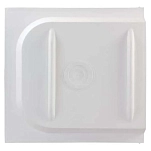 Jr products 342-11165 Слайдер для дверцы москитной сетки Бесцветный White 30.48 cm