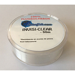 Estanfish 7426994348806 Invisi 50 m Фторуглерод Серебристый Clear 0.500 mm 