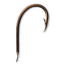 Купить Mustad 530-BR-2/0-336 Classic Line Round Колючий Крючок С Лопатками Золотистый Bronze 2/0  7ft.ru в интернет магазине Семь Футов