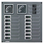 Philippi 20012140 STV214 12V Схемная панель  Grey 210 x 210 x 70 mm