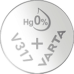 Varta 0317101111 1 Watch V 317 Аккумуляторы Серебристый Silver