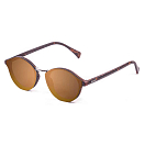 Купить Ocean sunglasses 10308.2 поляризованные солнцезащитные очки Loiret Matte Demy Brown Up / Gold Trans Down Brown Flat/CAT3 7ft.ru в интернет магазине Семь Футов