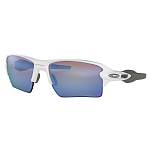 Oakley OO9188-8259 Очки солнцезащитные поляризованные для глубокой воды Flak 2.0 XL Prizm Polished White Prizm Deep Water Polarized/CAT 3