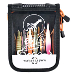 Sakura SASLM3021-BLAC/ORA EGI Чехол Для Приманки Многоцветный Black / Green 19.5 x 25 x 4.5 cm