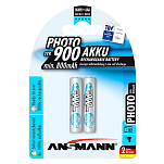 Ansmann 5030512 900 Micro AAA 800mAh Photo 1x2 NiMH Перезаряжаемый 900 Micro AAA 800mAh Photo Аккумуляторы Серебристый Silver