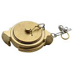 Lalizas 74503 Blank Cap&Chain Storz 2´´ Extension  Brass