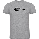 Купить Kruskis CA65500458K039 Футболка с коротким рукавом Catfish Серый Heather Grey XL 7ft.ru в интернет магазине Семь Футов