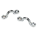 Купить Seachoice 50-28831 Зажим для ремешка для глаз Серебристый Chrome Plated Zinc 48 x 10 mm  7ft.ru в интернет магазине Семь Футов