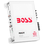 Boss marine 5553439 MR1004 50Wx2 4 ohms Усилитель Звука White 152 x 250 x 70 mm 